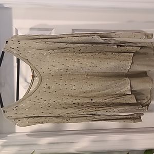 Size M Holey Long Sleeve Shirt